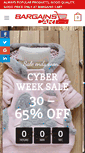 Mobile Screenshot of bargainscart.com